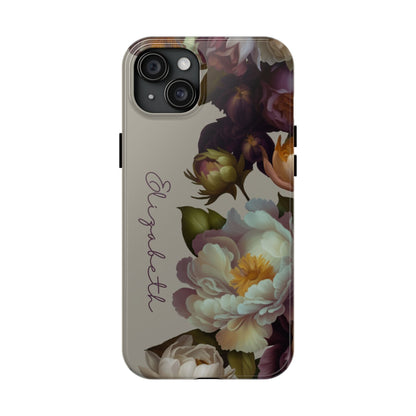 Personalized Botanical Floral Phone Case For Her