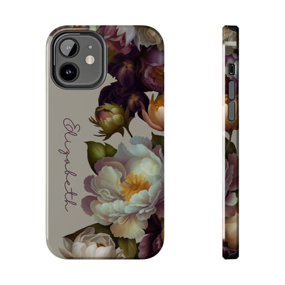 Personalized Botanical Floral Phone Case For Her