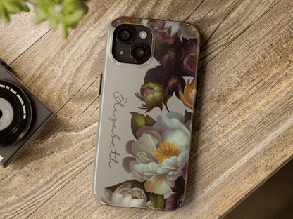 Personalized Botanical Floral Phone Case For Her