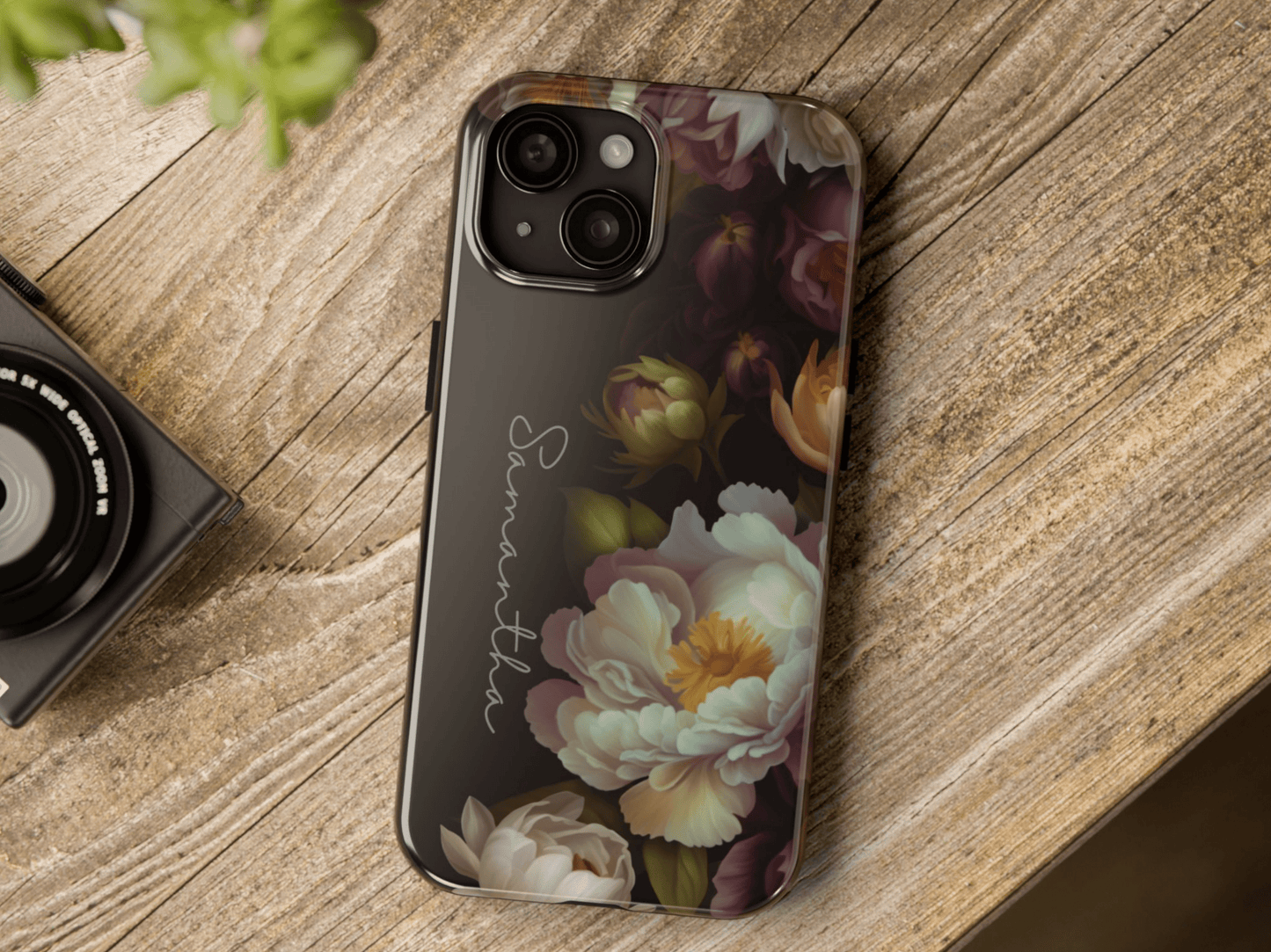 Personalized Botanical Floral Phone Case For Her