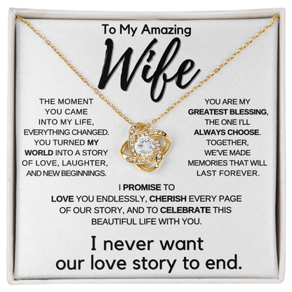 To My Wife - Love, Cherish, Celebrate