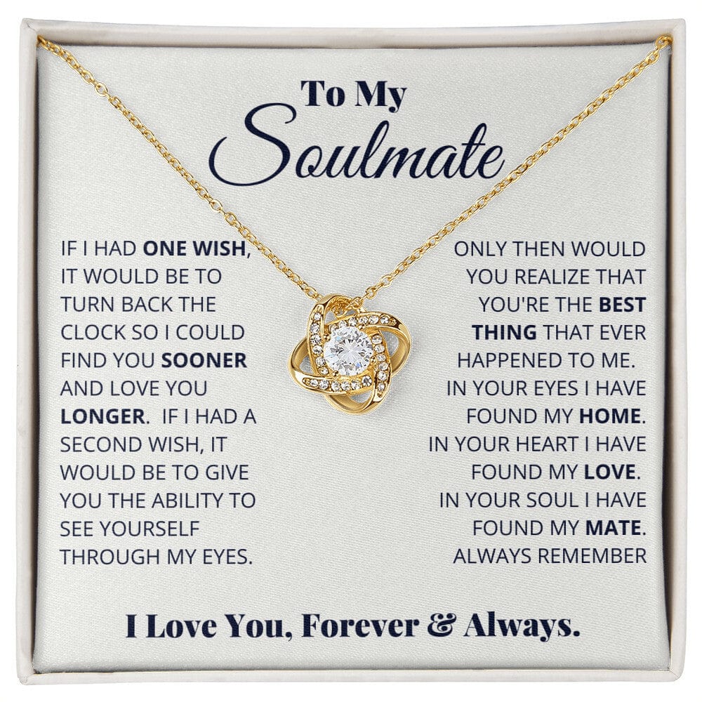 To My Soulmate - I Love You, Forever & Always