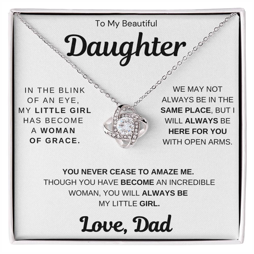 To My Daughter From Dad - Always Here For You – Forever Grateful