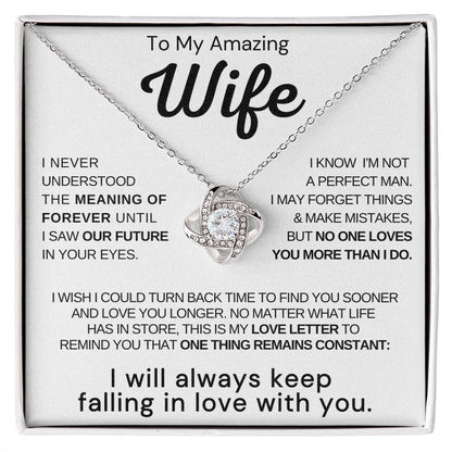 To My Wife - Our Future In Your Eyes *Limited Time Extra Discount-See Description for Details*