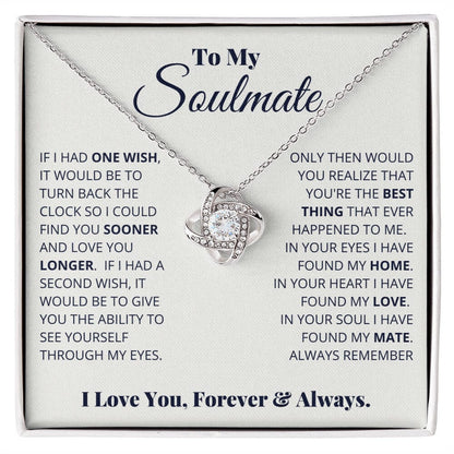 To My Soulmate - I Love You, Forever & Always