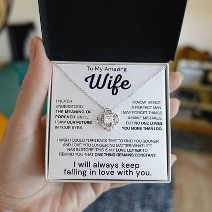 To My Wife - Our Future In Your Eyes *Limited Time Extra Discount-See Description for Details*