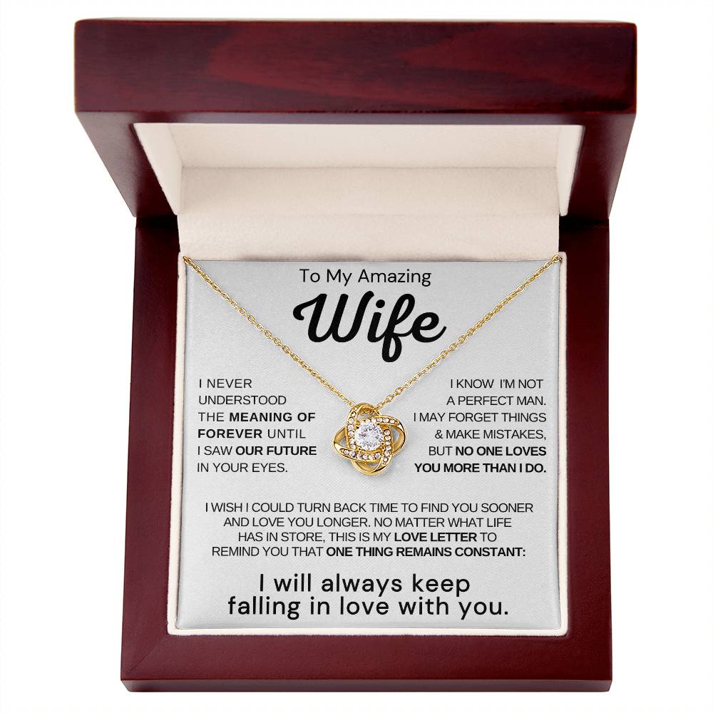 To My Wife - Our Future In Your Eyes *Limited Time Extra Discount-See Description for Details*