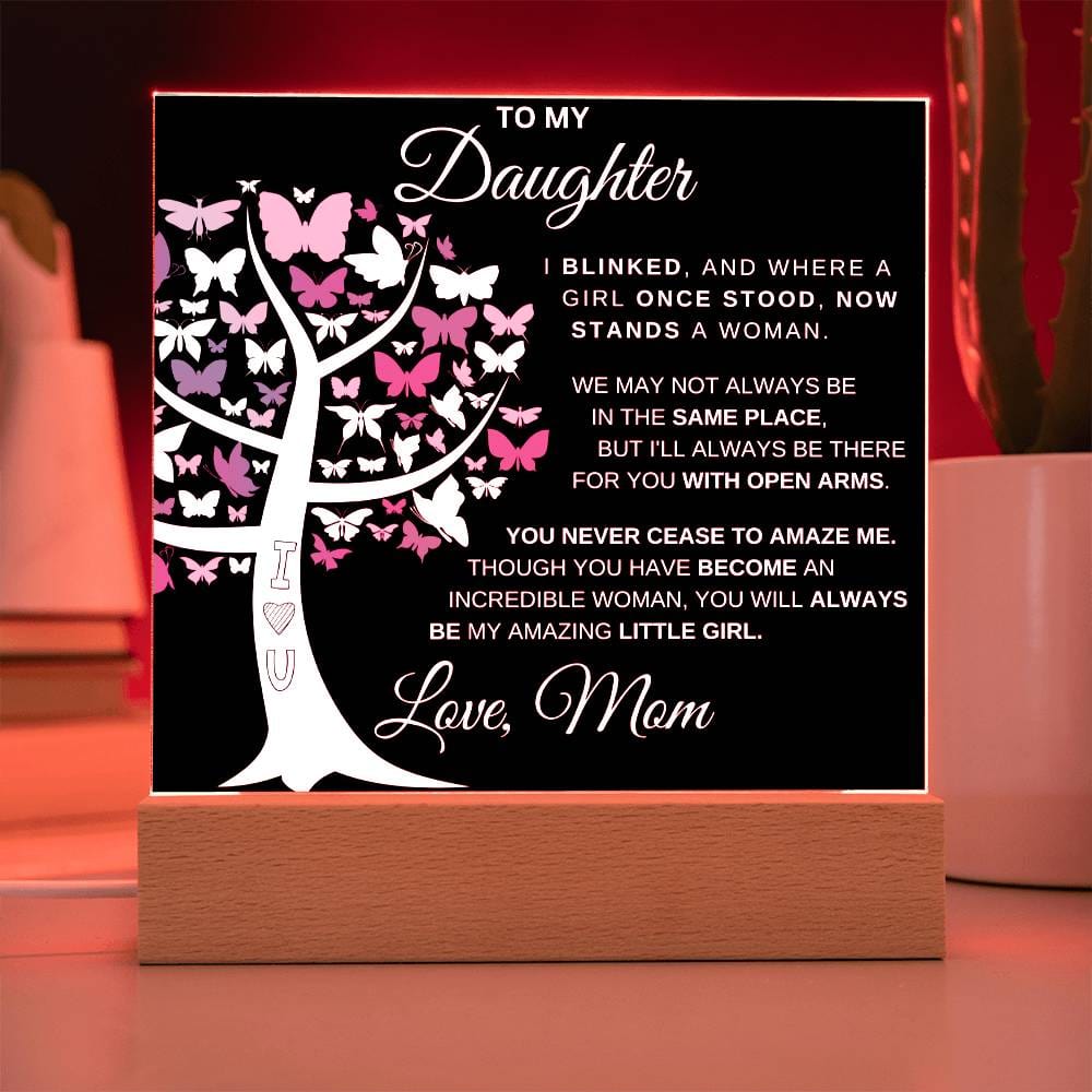 To My Daughter From Mom