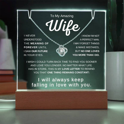 To My Wife - Our Future In Your Eyes