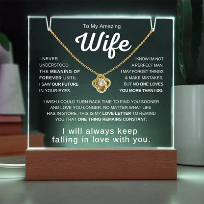 To My Wife - Our Future In Your Eyes