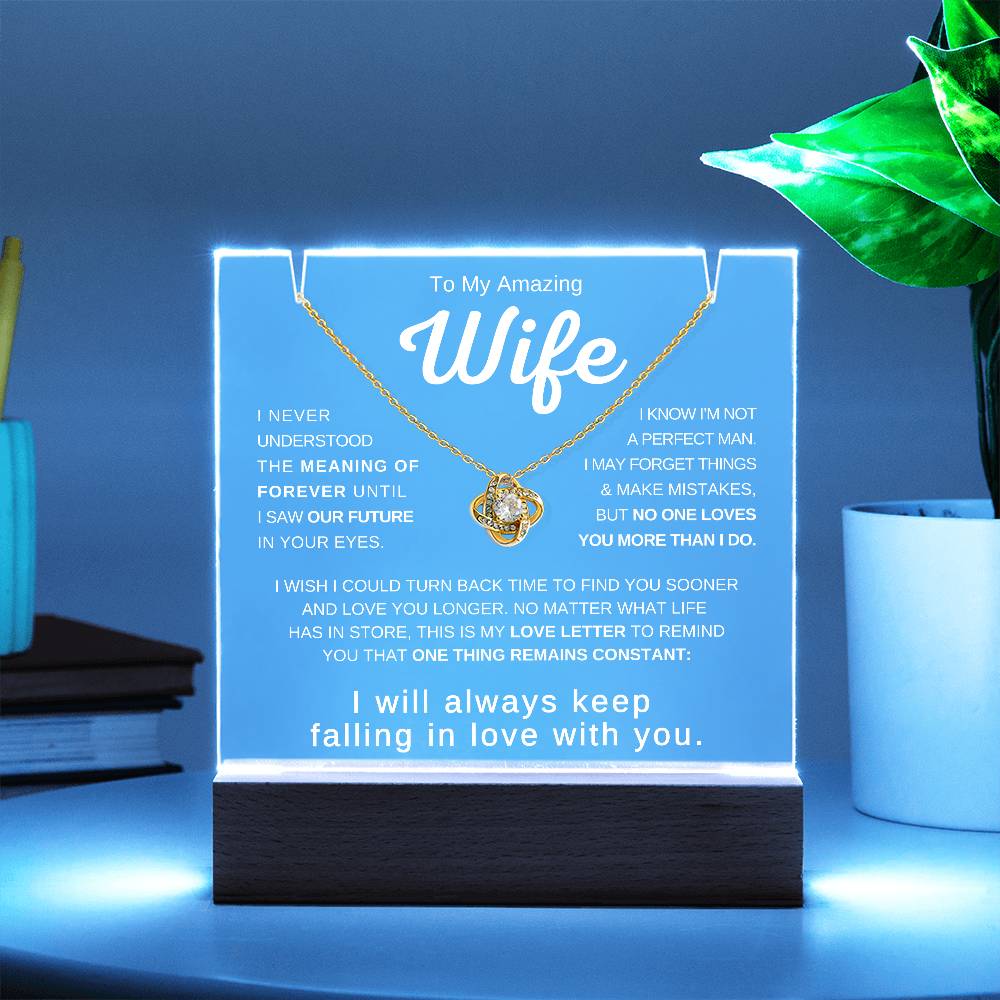 To My Wife - Our Future In Your Eyes