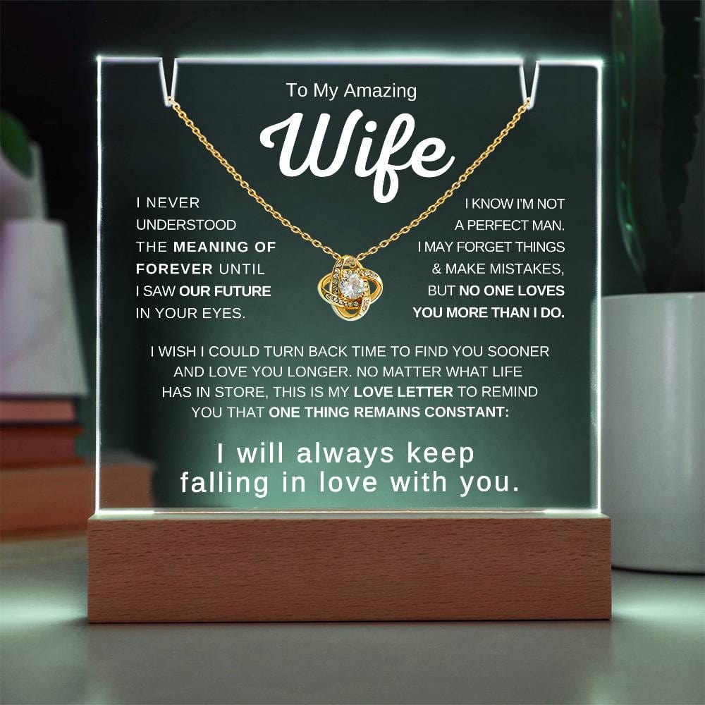 To My Wife - Our Future In Your Eyes