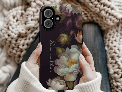 Personalized Botanical Floral Phone Case For Her